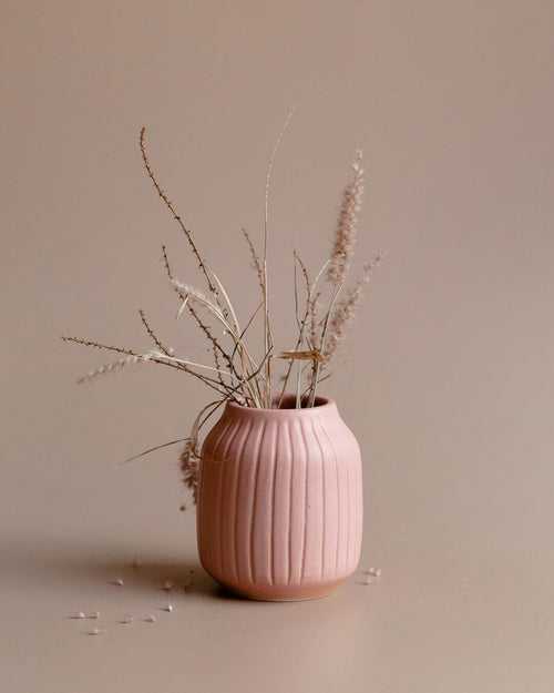 Lilac Ceramic Flower Vase