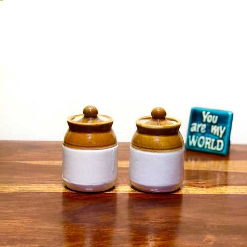 Ceramic Pickle Jars Set | Pickle Jar Set For Dining Table