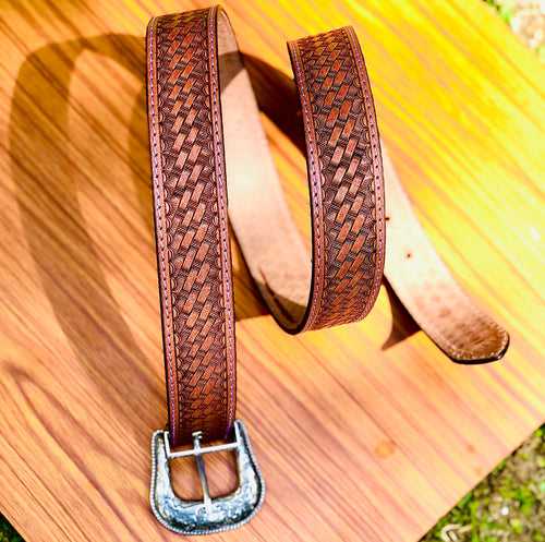 Handcrafted Leather Belt | Western Belt