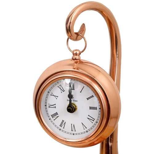 Hanging Table Clock | Analog Table Clock | Metallic | Rose Gold