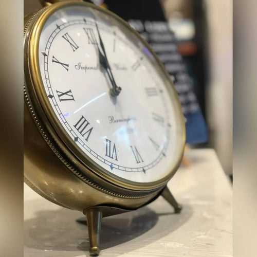 Table Clock | Brass