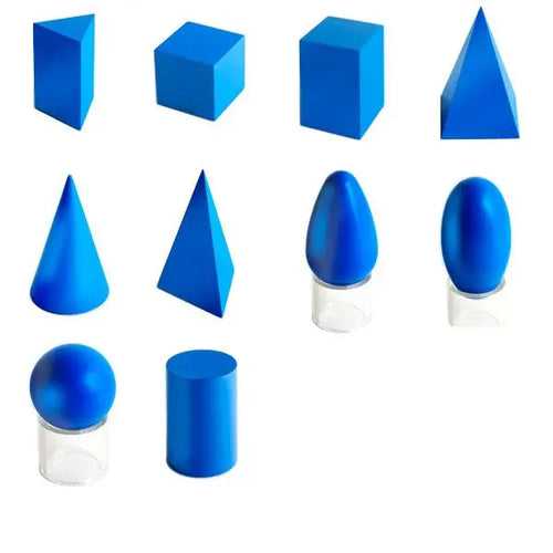 Montessori 3D Geometrical Solids