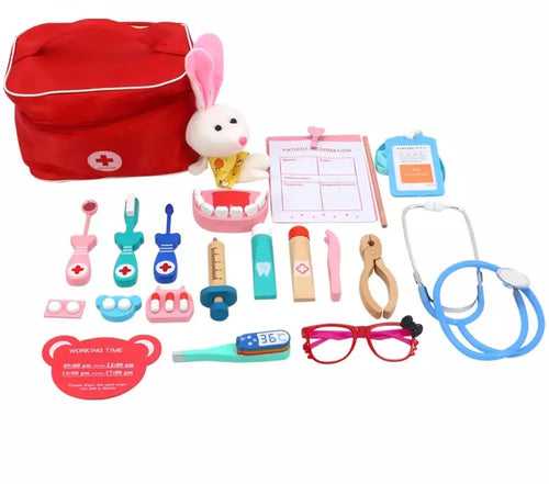 Montessori MEDIC Bag doctor Set dentist + physician Type B