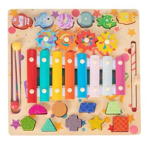 Multifunction Montessori Sorting & Musical Toy