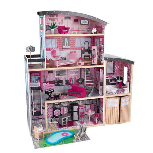 Sparkle Mansion Dollhouse for kids
