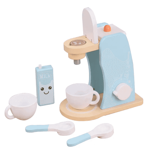 Wooden Coffee Set Pretend Play Toy