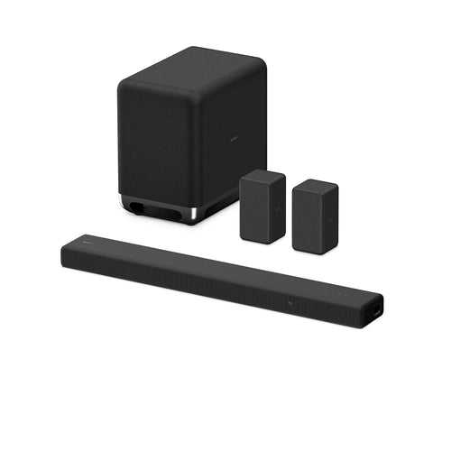 Sony HT-A3000 5.1.2ch 360 Spatial Sound Mapping SoundbarHome theatre system with Dolby Atmos and wireless Subwoofer SA-SW5 & Rear Speaker SA-RS5S( 730W,Bluetooth,360 RA,HDMI eArc & Optical Connectivity)