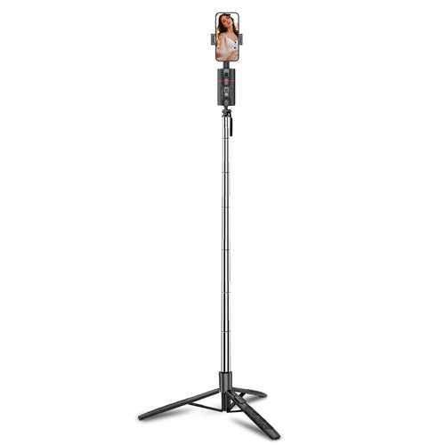 WeCool Tripod Stand Extendable Long  Detachable Mobile Holder, Adjustable, Compatible for iPhone/Samsung and All Smartphone.