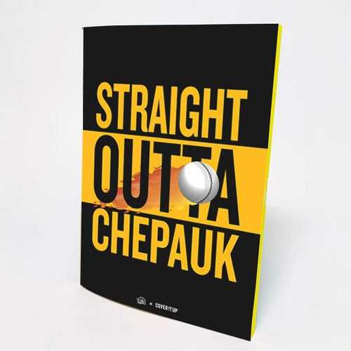 Official Chennai Super Kings CSK Outta Chepauk Flip Note book