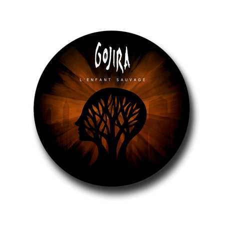 Gojira L'Enfant Sauvage Button Badge + Fridge Magnet