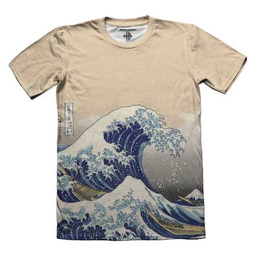 Great Kangawa Waves  All Over Tshirt