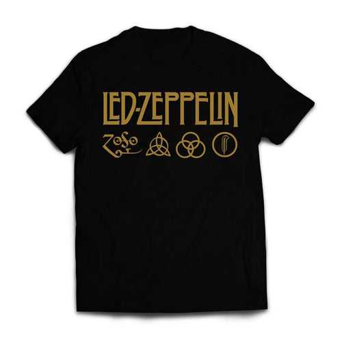 Led Zeppelin - Symbols Band  T-shirt