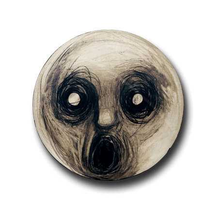 Steven Wilson Button Badge + Fridge Magnet