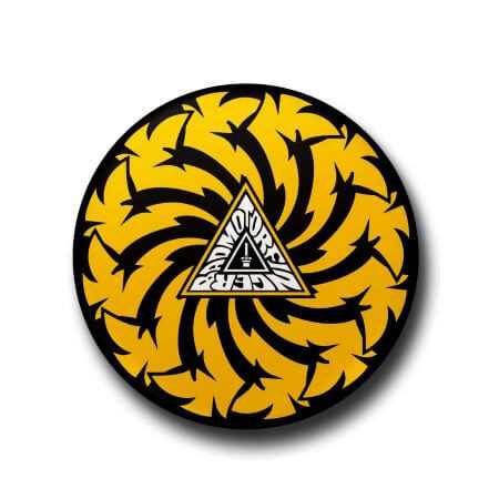 Soundgarden Button Badge + Fridge Magnet