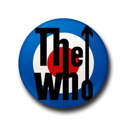 The Who Button Badge + Fridge Magnet