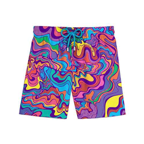 Psychedelic Trippy All Over Print Shorts