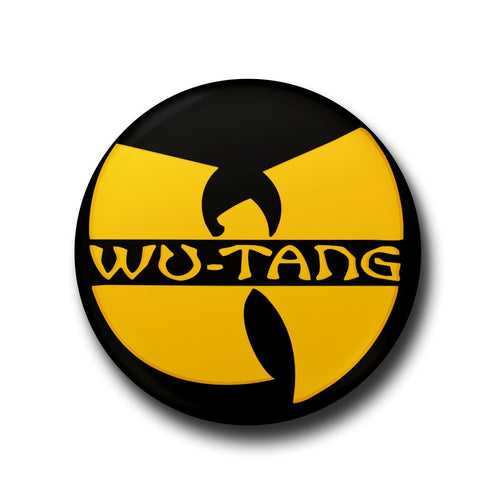 Wu-Tang Clan Button Badge + Fridge Magnet