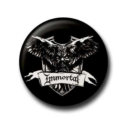 Immortal Button Badge + Fridge Magnet