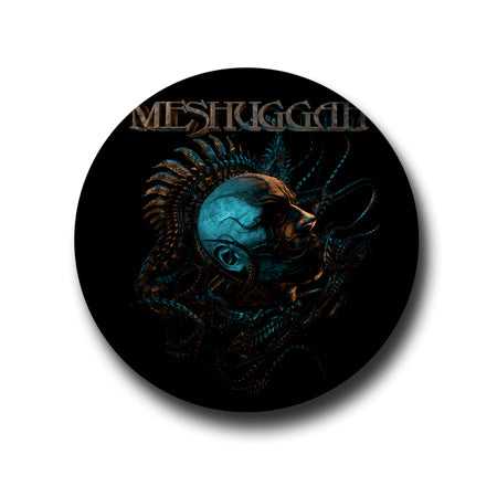 Meshuggah Button Badge + Fridge Magnet