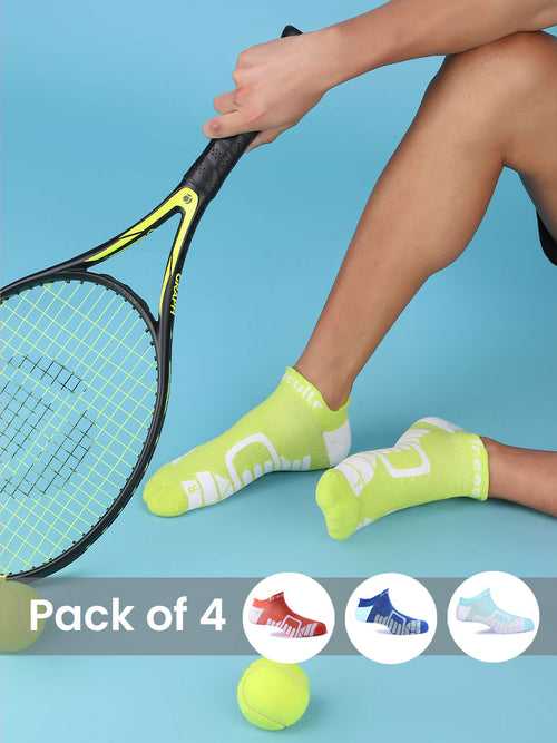 Bamboo Sports Socks - Pack of 4