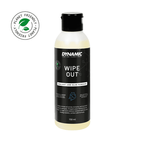 Dynamic Bike Care Wipe Out - The Tubeless Mess with Ease