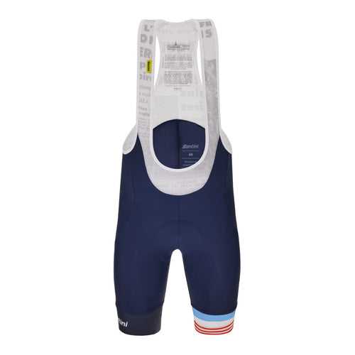 Santini Men's Bib Shorts | Maillot Jaune M. Ventoux