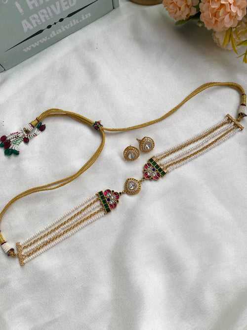 Kemp Antique Jadau Choker set with Studs