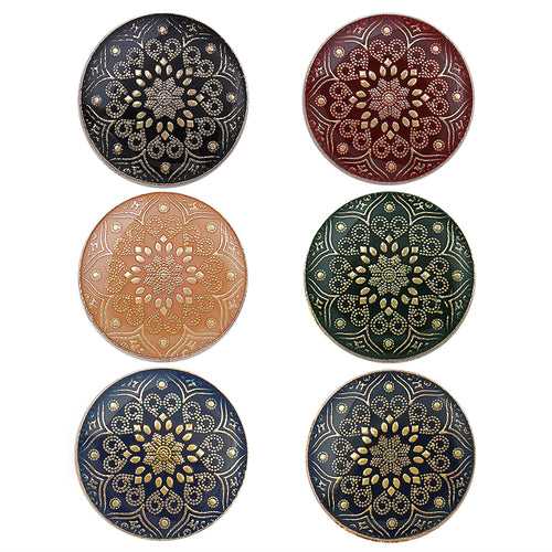 Designer Lamination Shank Metal Buttons for Ethnic Wear