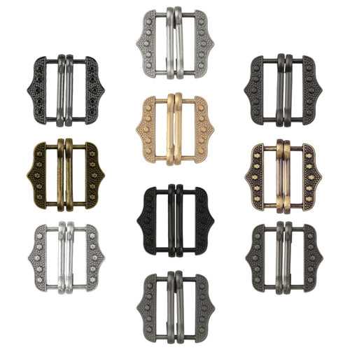 Vintage Style Premium Designer Double Adjuster Pant/Waistcoat Buckle