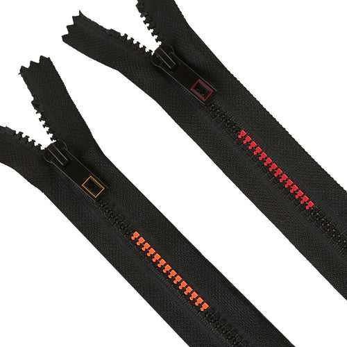 #5 Strong & Durable Closed-End Molded Plastic Sports Zipper