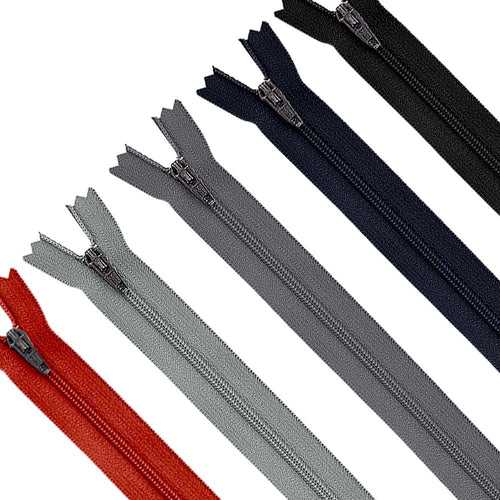 YKK- #3 Nylon Coil 8inch Closed-End YKK Zipper