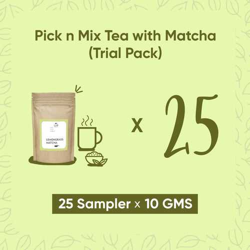 Pick n Mix Tea with Matcha (Trial Pack) - Mix of 25