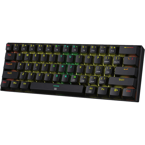 Unboxed - Dragon Born K630 - 60% Wired RGB Mechanical Keyboard (Red Switch)