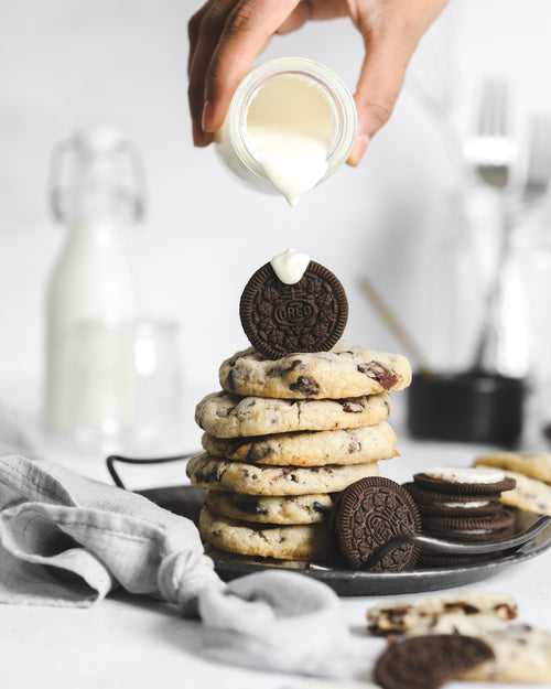 Oreo Cream Cheese Cookie (Eggless)