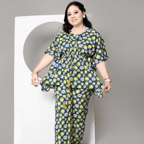 Kaftan Jammies - Elegant Flowers