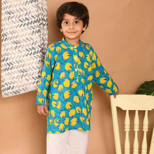 Pajama set for boys and girls - Lemon