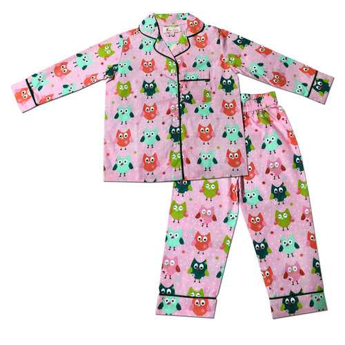 Pajama set  - Doodle Owl