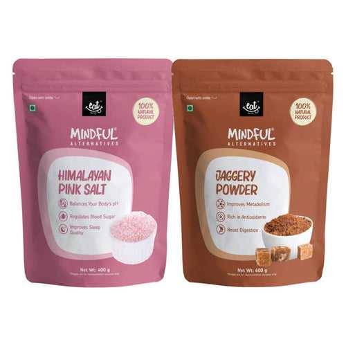Pink Salt 400 gm + Jaggery Powder 400 gm