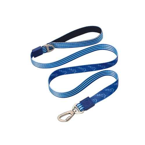 Whoof Whoof Premium Printed Leash for Dogs - Space Blue