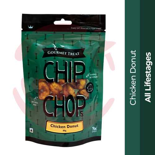 Chip Chops Dog Treats - Gourmet Chicken Donuts (80g)