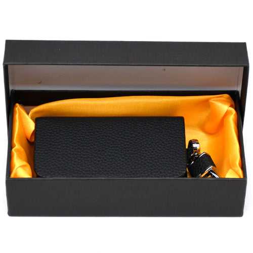 KMH Premium Key Wallet(Leather Black)