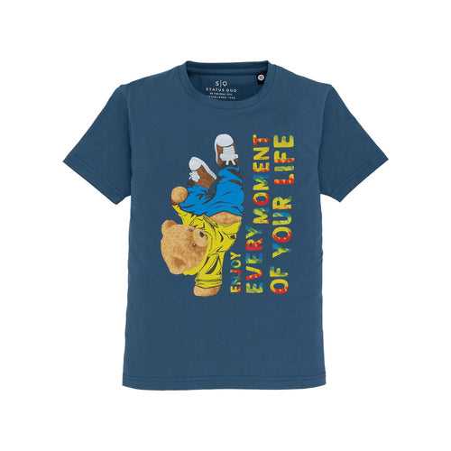 Boys Printed Round Neck T-Shirt