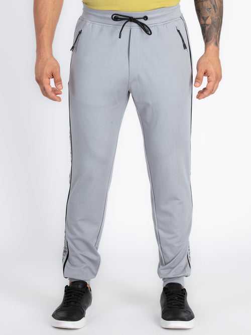 Mens Solid Regular Fit Joggers