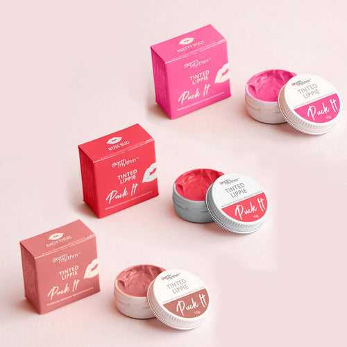 TINTED LIPPIE - SPF 30 (AHOY THERE + PRETTY POUT + ROSE BUD) PACK OF 3