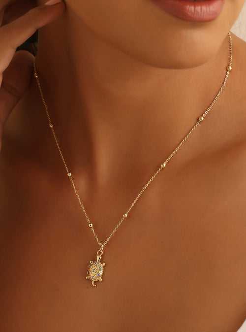 Klissaa Turtle Necklace