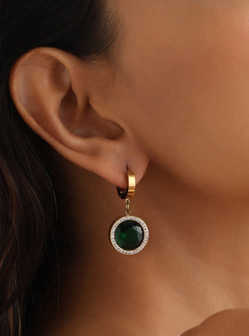 Jemima Emerald Earrings