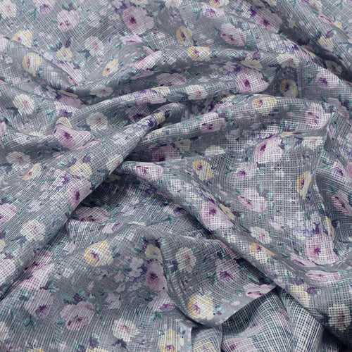 Gorgeous Kota Doria Digital Printed Fabric Material for Dress Making