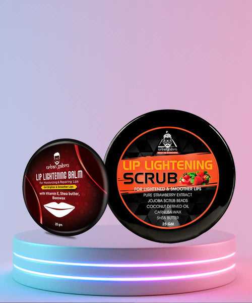 Lip Lightening Scrub & Balm Combo