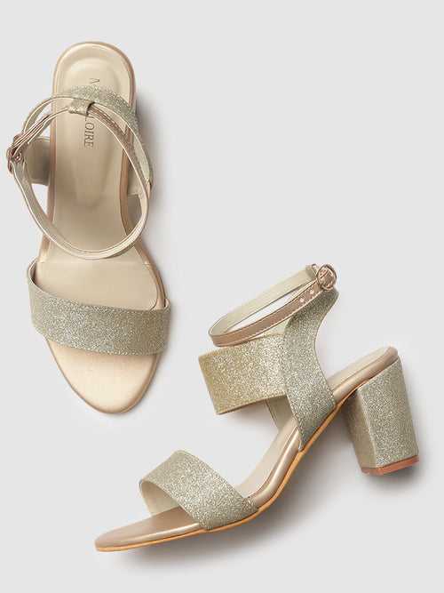 Glitter Embellished Heels