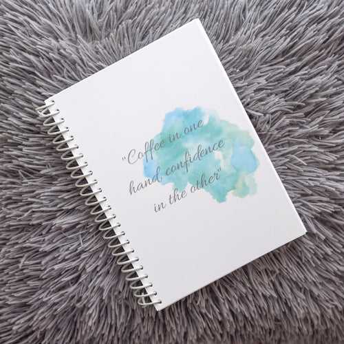 Coffe & Confidence Notebook